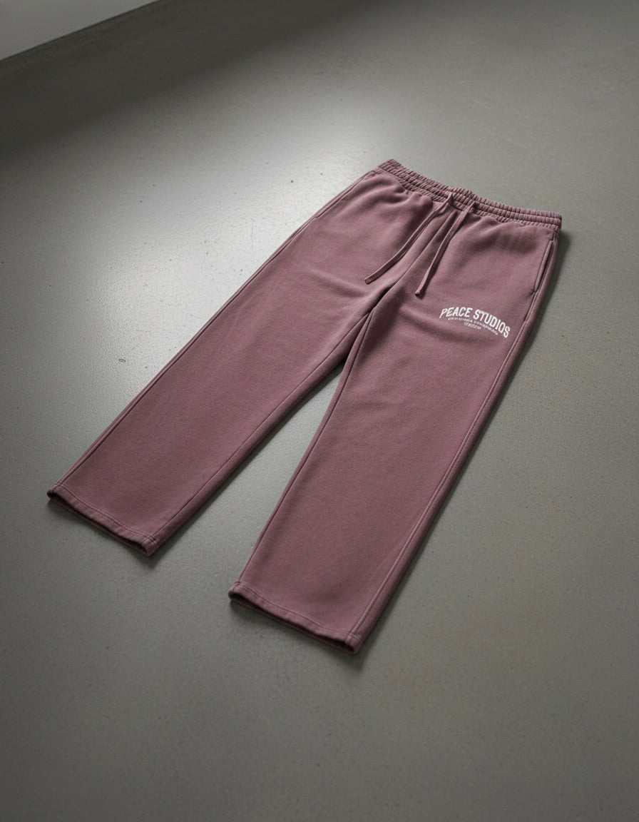 The Signature Collection Peace® Red Straight Leg Sweatpants