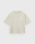 Sunday Worship Club Boxy Tee Beige | Peace® ODMPOD