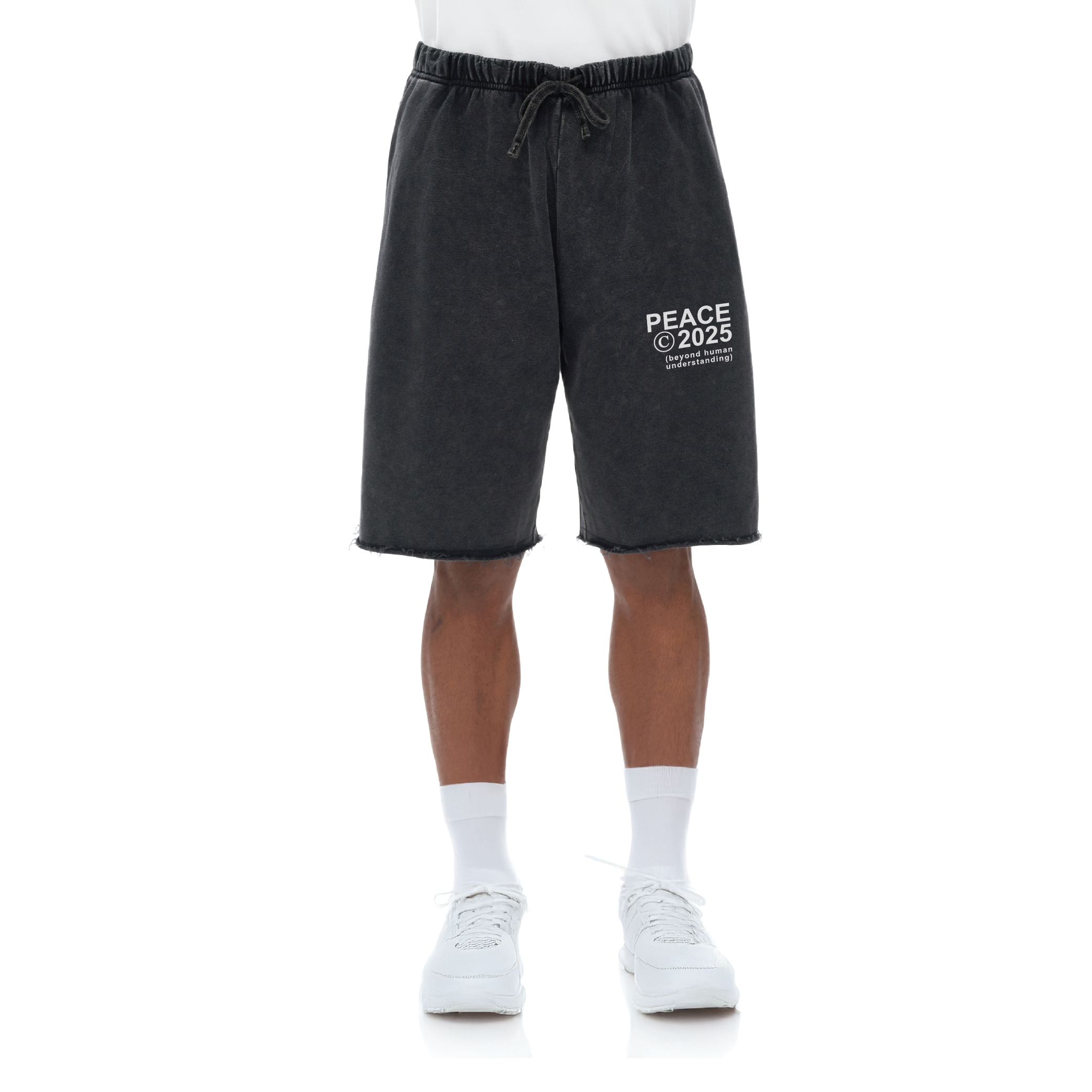 Signature Peace® Vintage Washed Shorts PEACE STORE