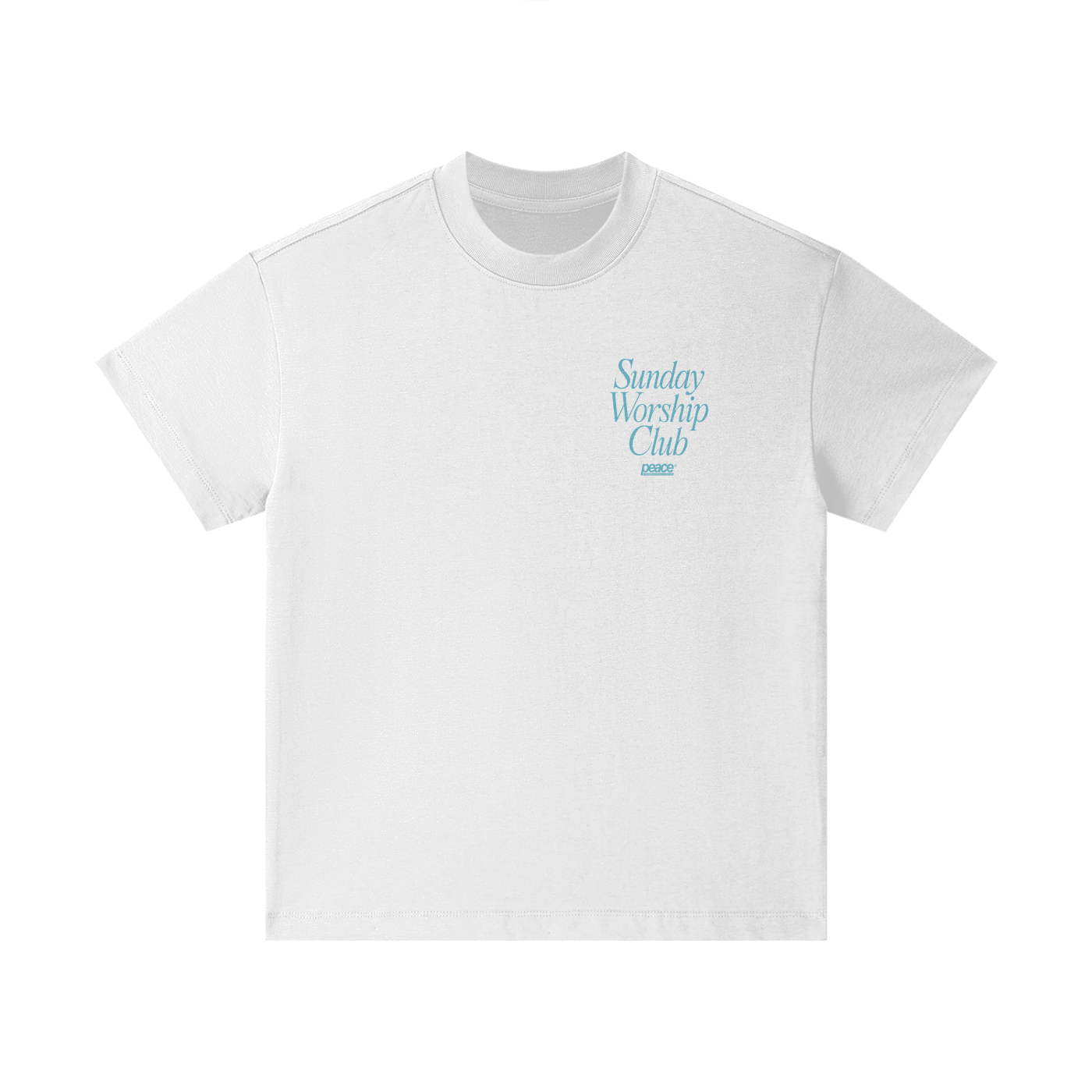 Kids Tee Sunday Worship Club White | Peace® PEACE STORE