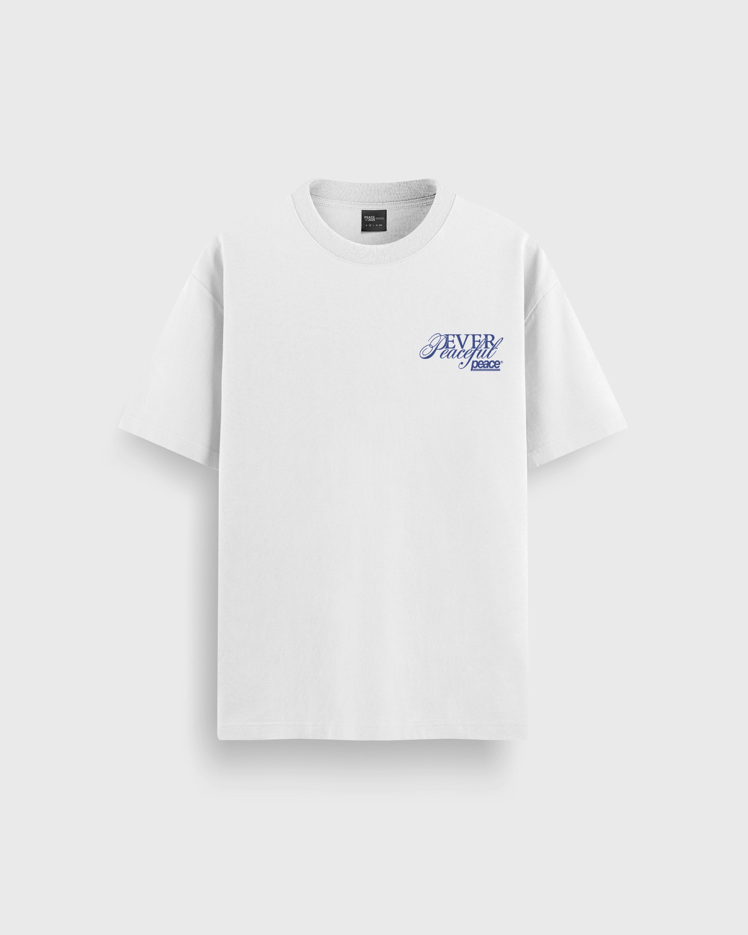 Ever Peaceful White Loose Fit Tee | Peace®