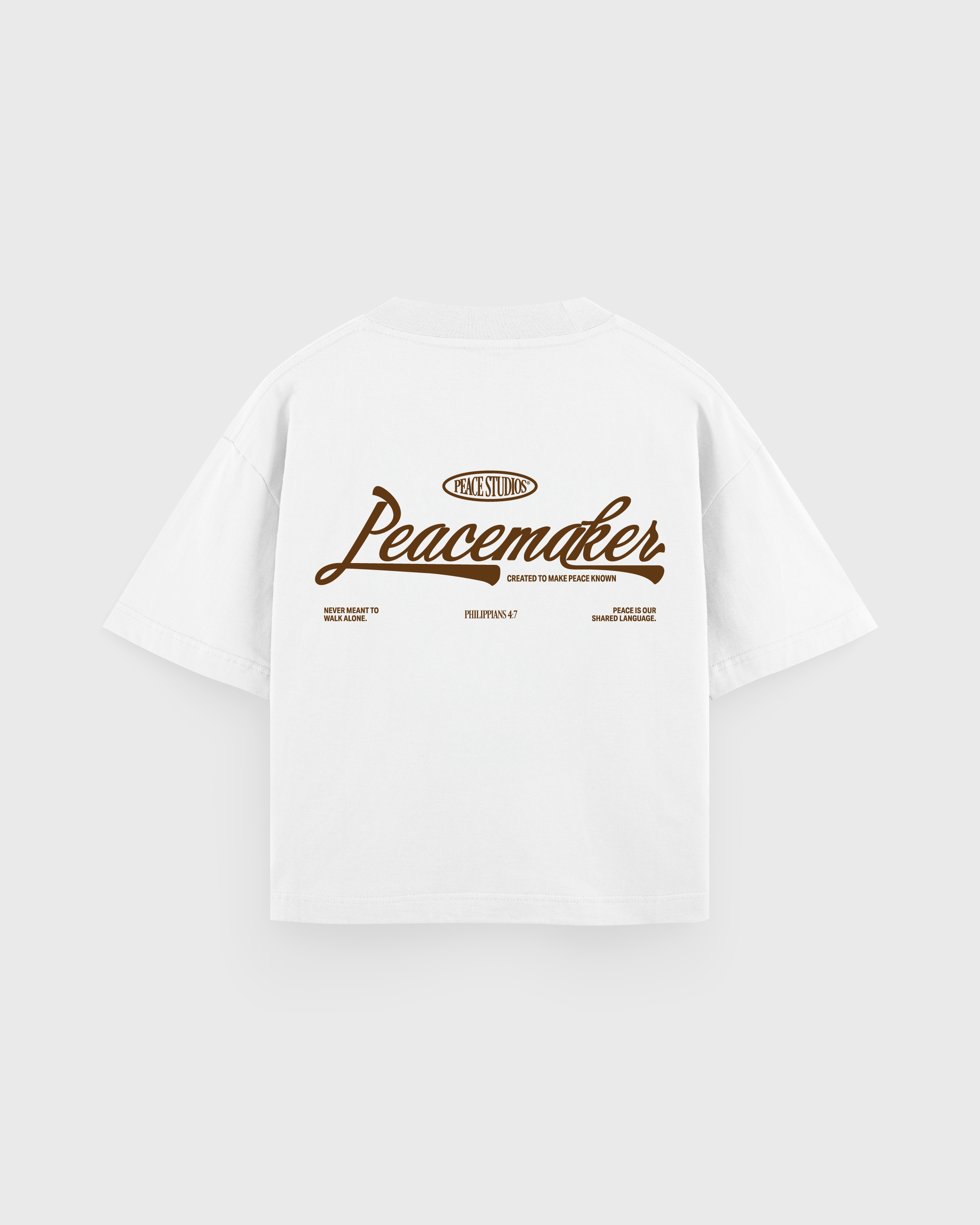 Peacemaker Boxy Tee White | Peace®
