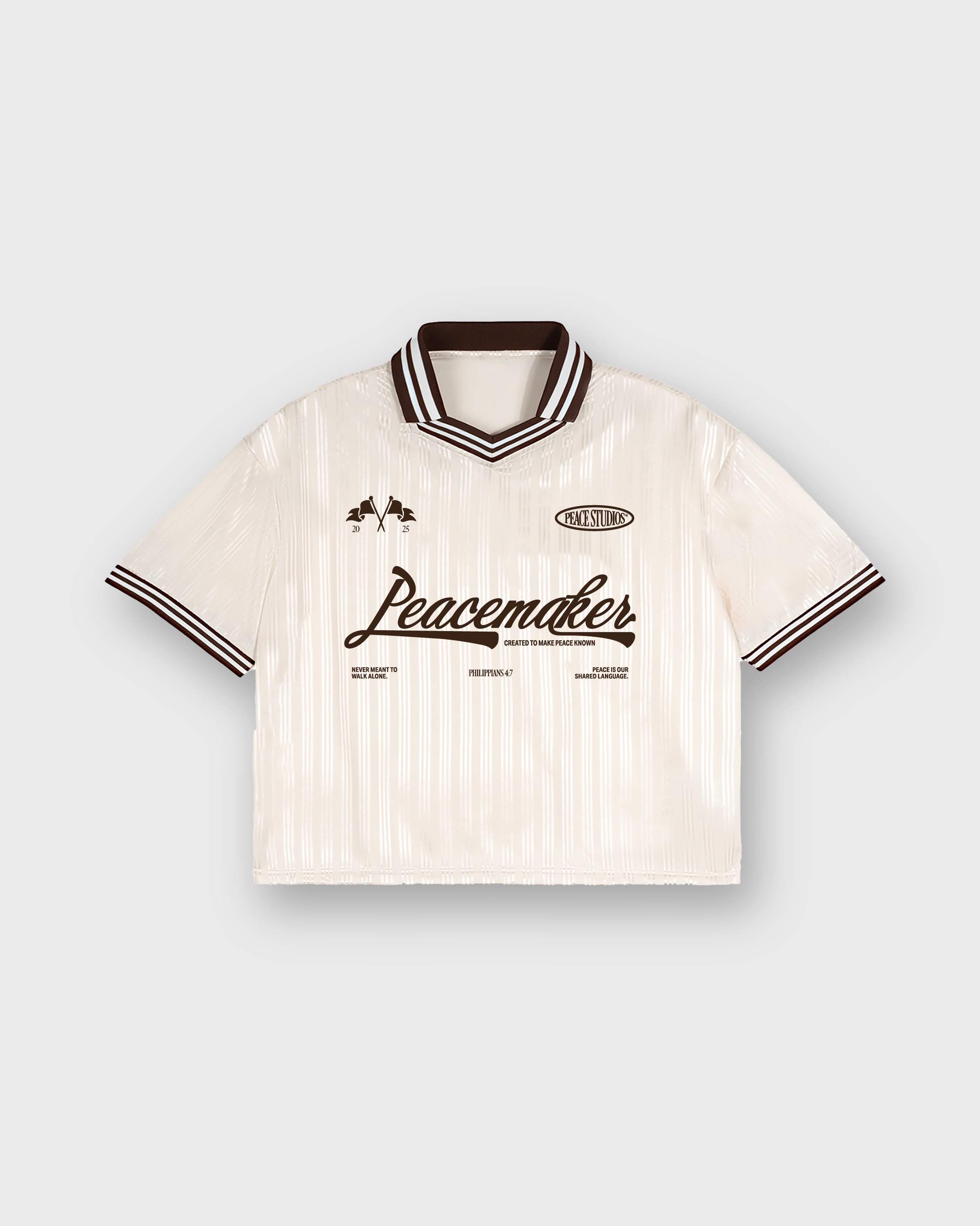 Peacemaker Contrast Stripes Polo Collar T-Shirt | Peace®