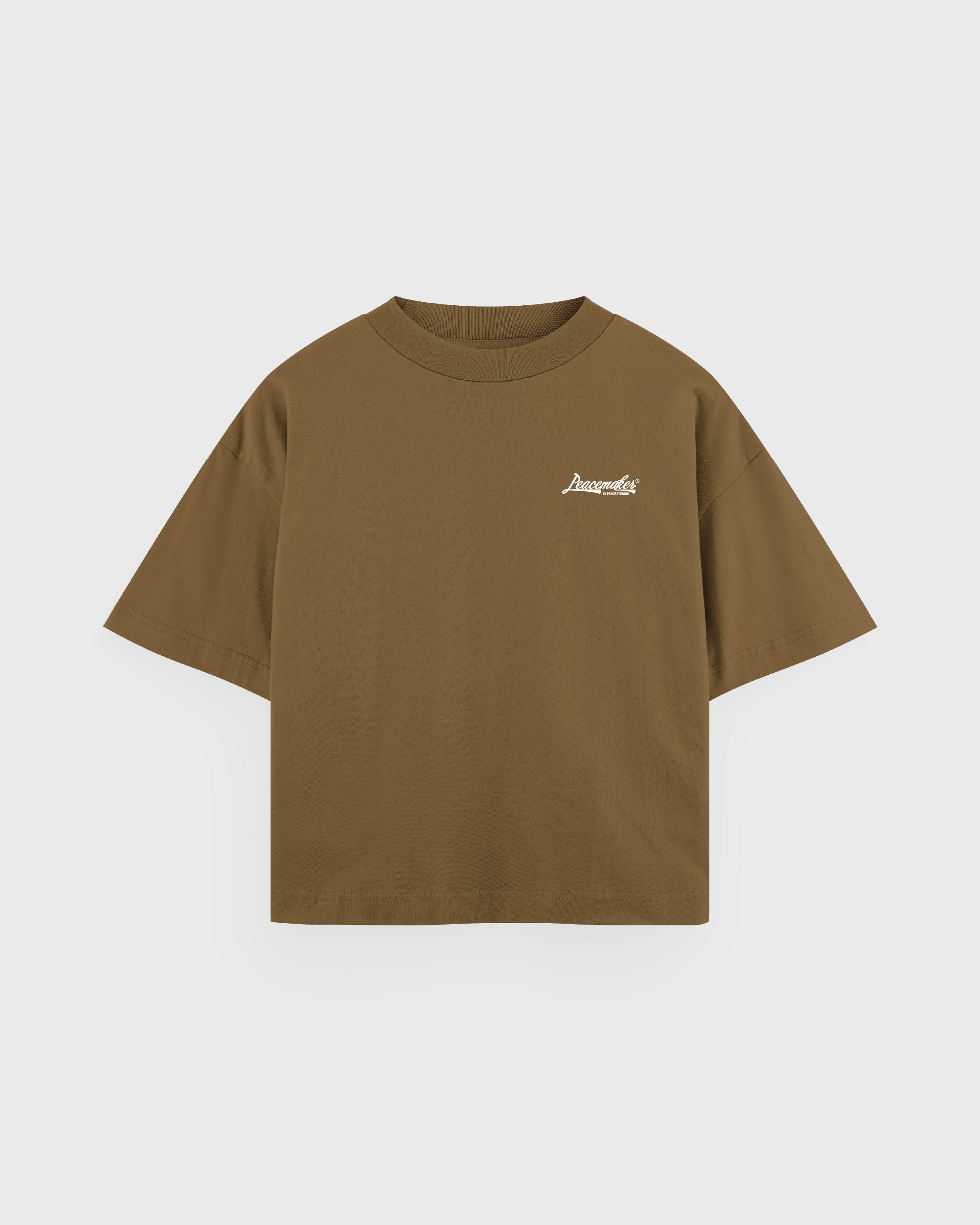 Peacemaker Boxy Tee Coffee | Peace®