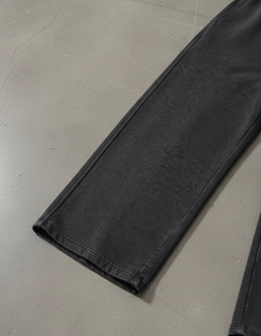 The Signature Collection Peace® Black Straight Leg Sweatpants