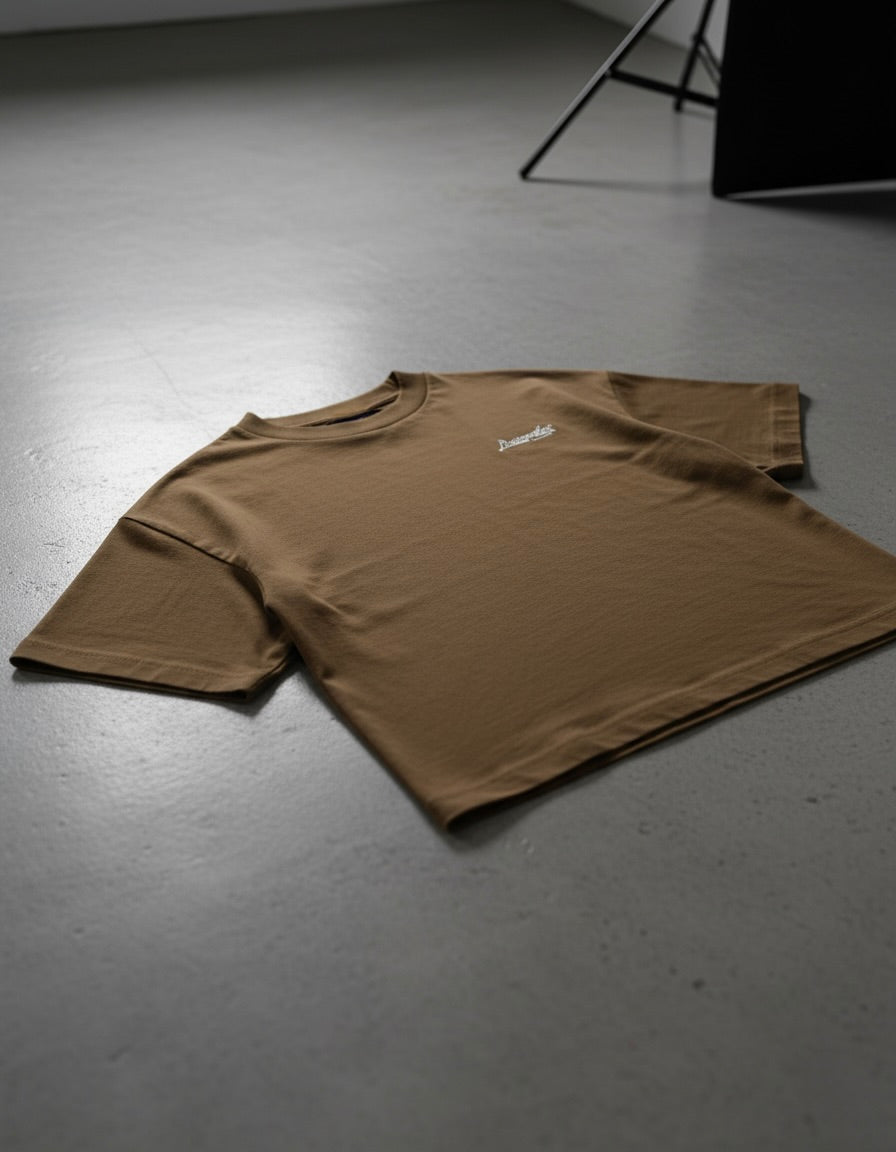 Peacemaker Boxy Tee Coffee | Peace®